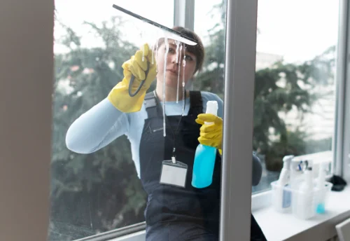 Nettoyage de vitres intérieures et extérieures à Hagenbach
